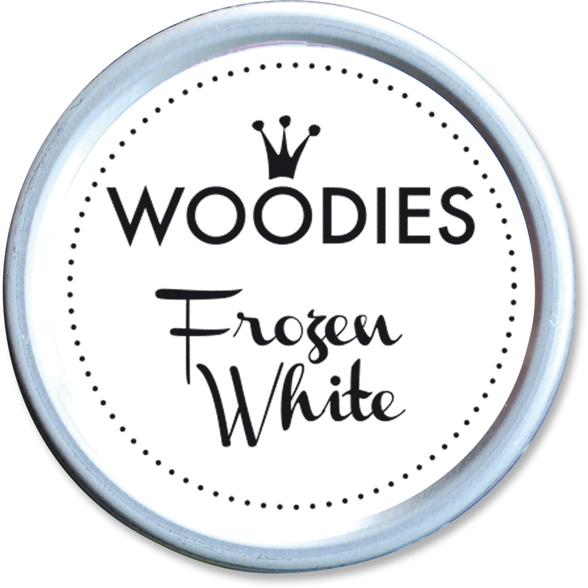 COLOP Woodies – Stempelkissen Ø 38 mm – Frozen White