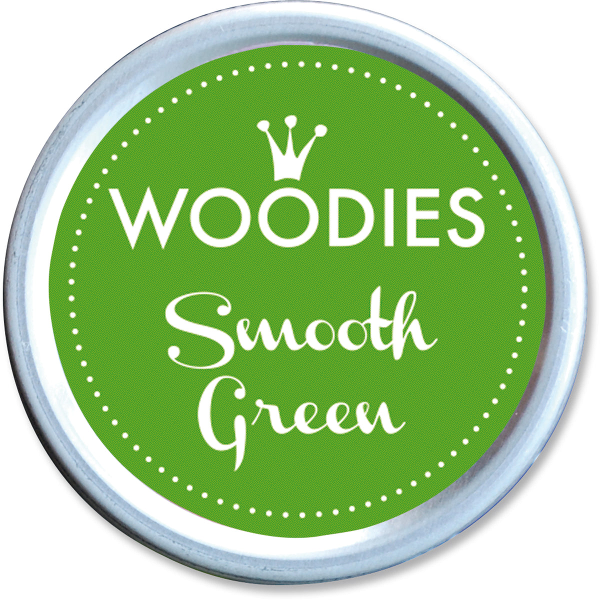 COLOP Woodies – Stempelkissen Ø 38 mm – Smooth Green