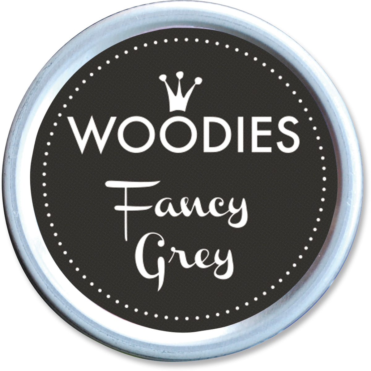COLOP Woodies – Stempelkissen Ø 38 mm – Fancy Grey