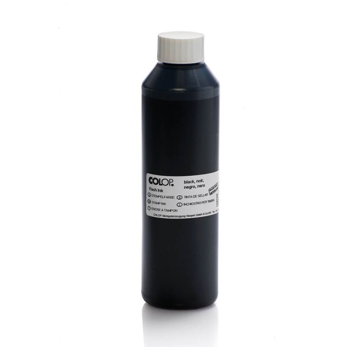 COLOP EOS Flash-Farbe – 250 ml, Farbe Schwarz