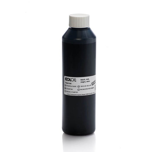 COLOP EOS Flash-Farbe – 250 ml, Farbe Schwarz