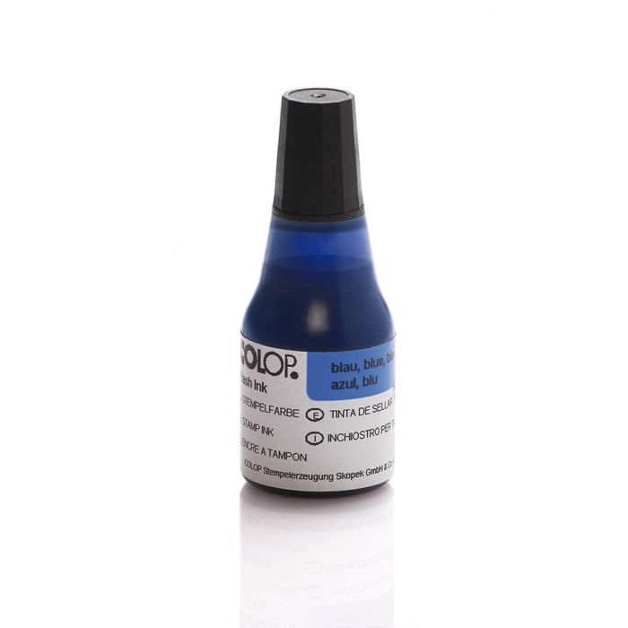 COLOP EOS Flash-Farbe – 25 ml, Farbe Blau