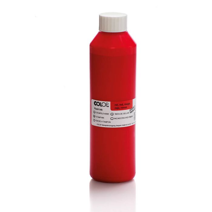 COLOP EOS Flash-Farbe – 250 ml, Farbe Rot