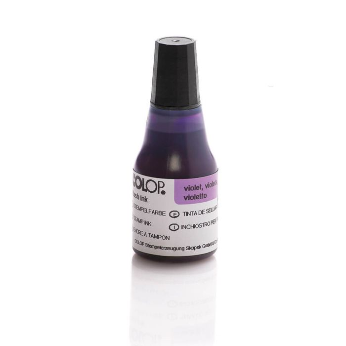 COLOP EOS Flash-Farbe – 25 ml, Farbe Violett
