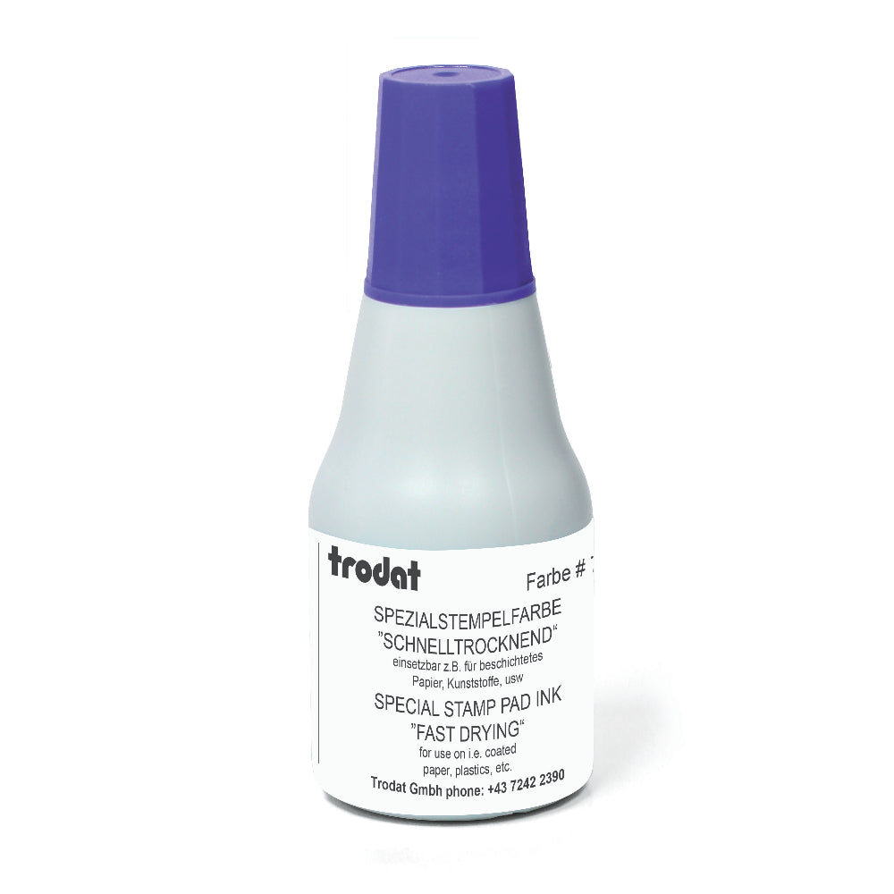 Trodat Stempelfarbe 7021 – 25 ml, Farbe Violett