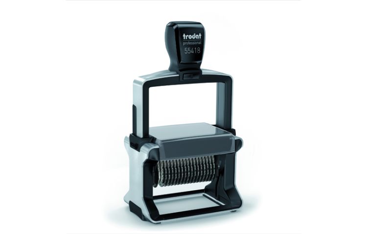 Trodat Professional 55418 – 18-stelliger Ziffernstempel